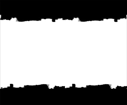 Black and White Torn Paper Background vector