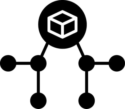 Decentralized Vector Icon
