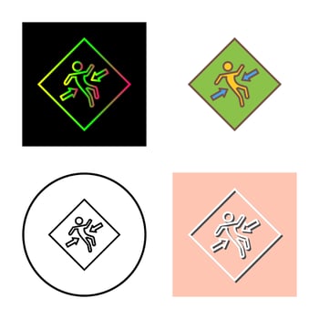 Crush Zone Vector Icon