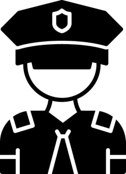 Policeman Vector Icon