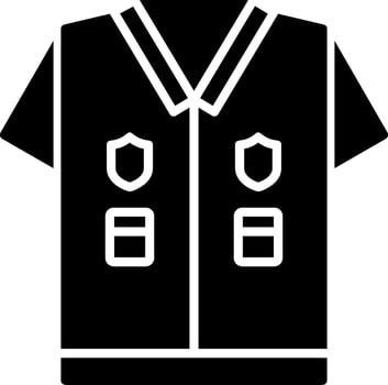 Police Uniform Vector Icon