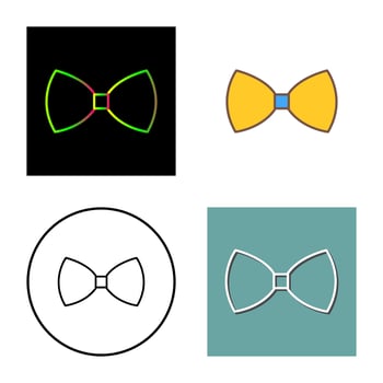 Bow Tie Vector Icon