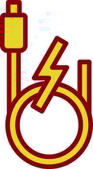 Jack cable Vector Icon Design