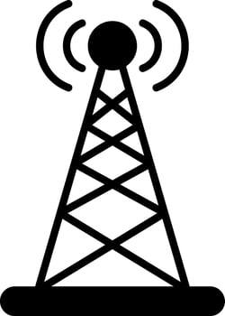 Broadcast Vector Icon