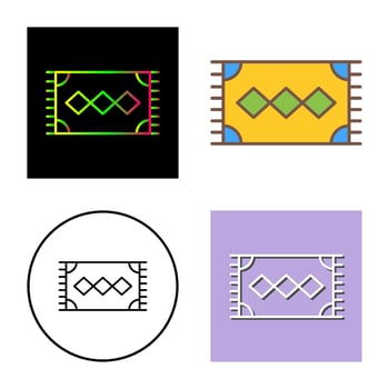 Rug Vector Icon