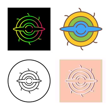 Black Hole Vector Icon