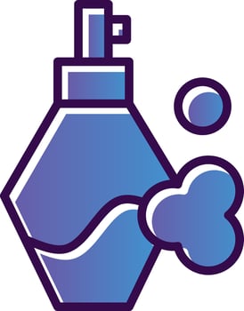 Shower Gel Vector Icon Design