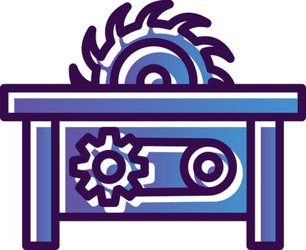Machine Vector Icon Design