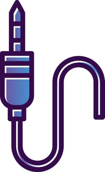 Audio jack Vector Icon Design