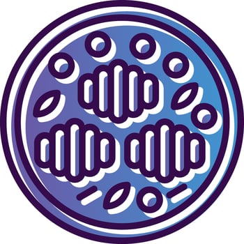Gnocchi Vector Icon Design