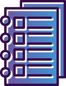 List Vector Icon Design
