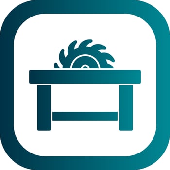 Sawmill Vector Icon Design