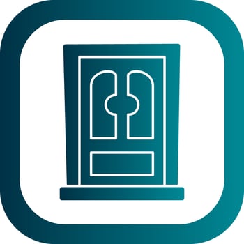 Door Vector Icon Design