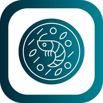 Lobster Bisque Vector Icon Design