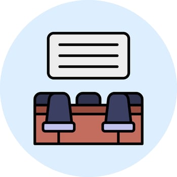 Meeting Room Vector Icon