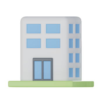Company Building 3D Illustration png