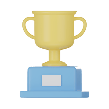 Trophy 3D Illustration png