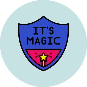 Its Magic Vector Icon