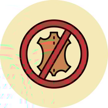 no leather Vector Icon