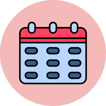 Calendar Vector Icon