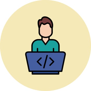 Programmer Vector Icon