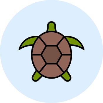 Turtle Vector Icon