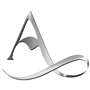 letter a metallic style png