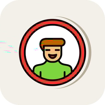 Customer Vector Icon Design