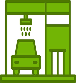 Carwash Vector Icon