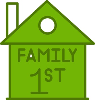 Family First Vector Icon
