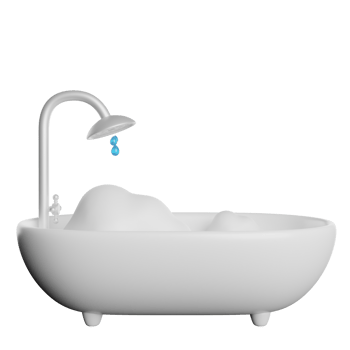 Bath Shower Cleaning png