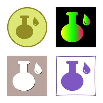 Acidic Liquid Vector Icon
