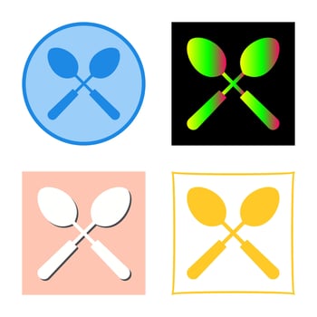 Spoons Vector Icon