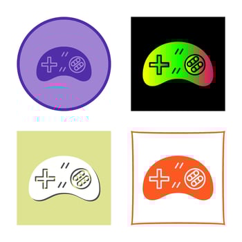 Unique Gaming Control Vector Icon