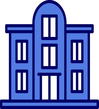 Shopping Center Vector Icon
