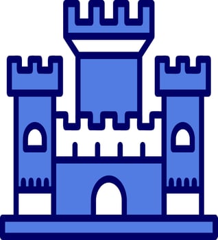 Castle Vector Icon