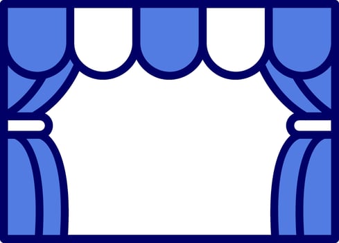Stage Vector Icon