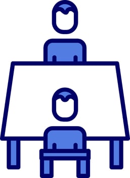 Interview Vector Icon