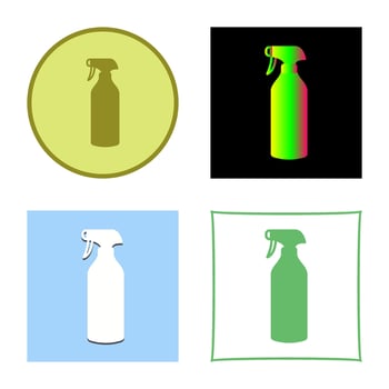 Spray bottle Vector Icon