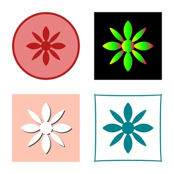 Flower Vector Icon