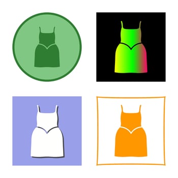 Party Dress Vector Icon