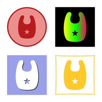 Bib Vector Icon