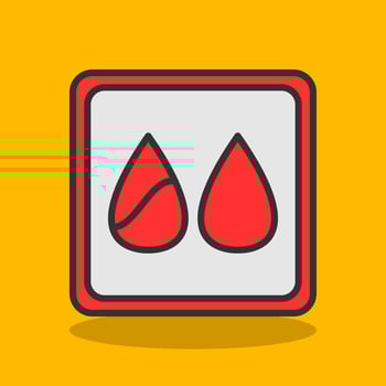 Makeup Sponge Vector Icon Design