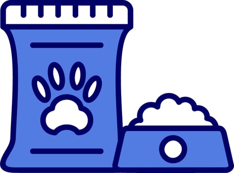pet food Vector Icon