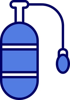 Oxygen Tank Vector Icon