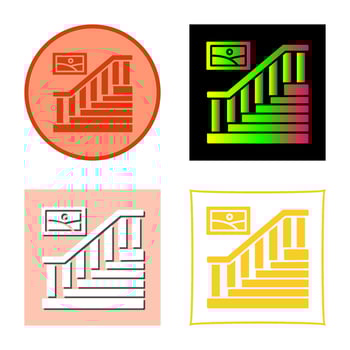 Stair Vector Icon