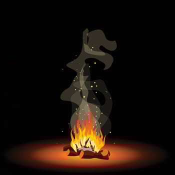 Picture of fire vector