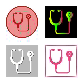 Stethoscope Vector Icon