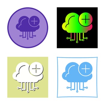 Cloud Computing Vector Icon