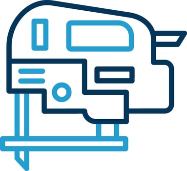 Jig saw Vector Icon Design